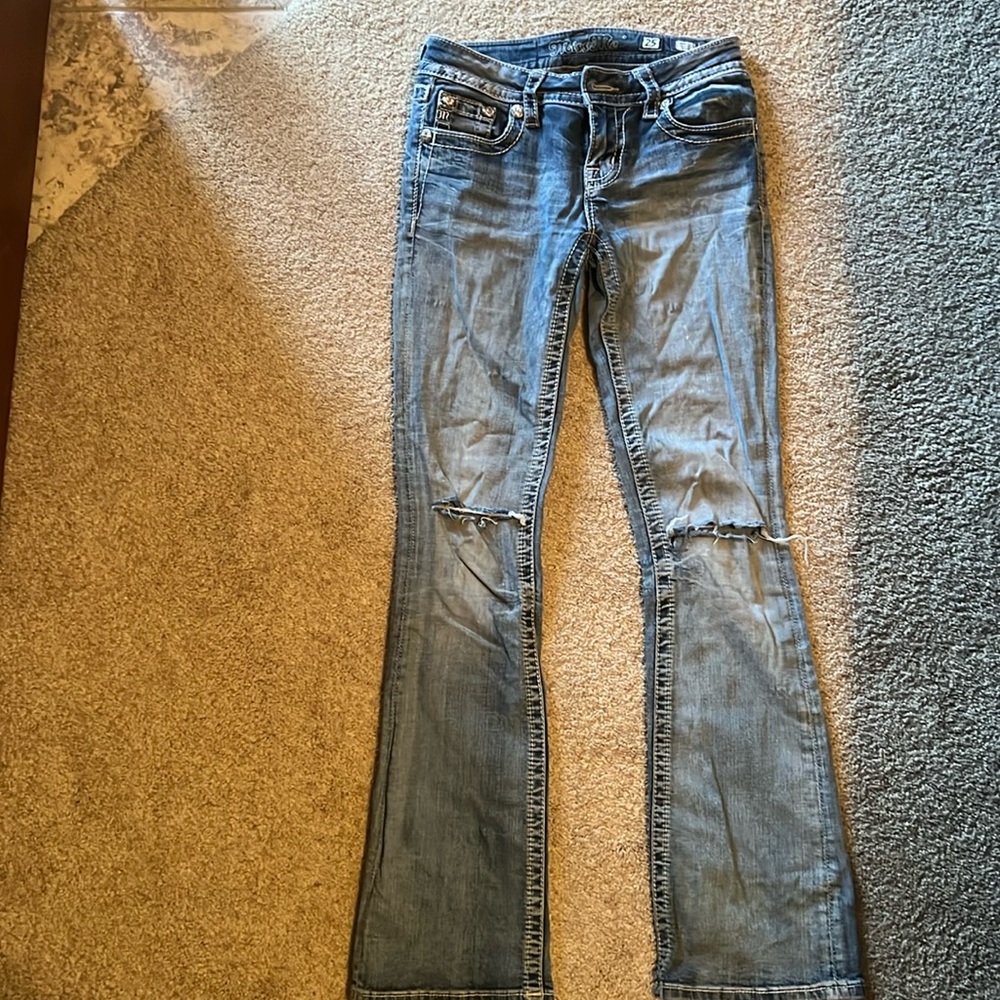 Miss Me Signature Bootcut Jeans size 25